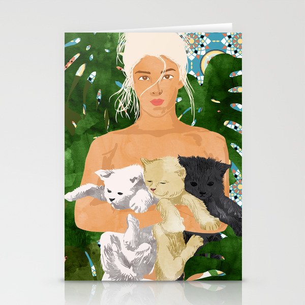 Morocco Vacay #Illustration #Painting Stationery Card