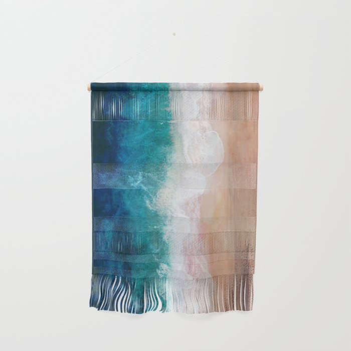 Watercolour Summer Beach Iv Wall Hanging