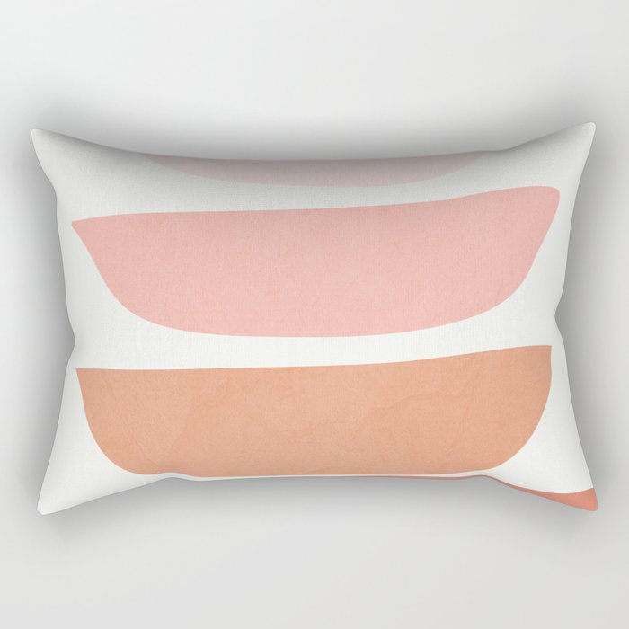 Abstract Minimal Shapes Iv Rectangular Pillow