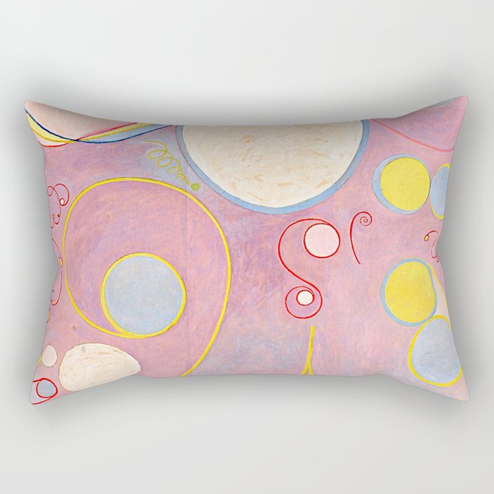 Hilma Af Klint "The Ten Largest, No. 08, Adulthood, Group Iv" Rectangular Pillow