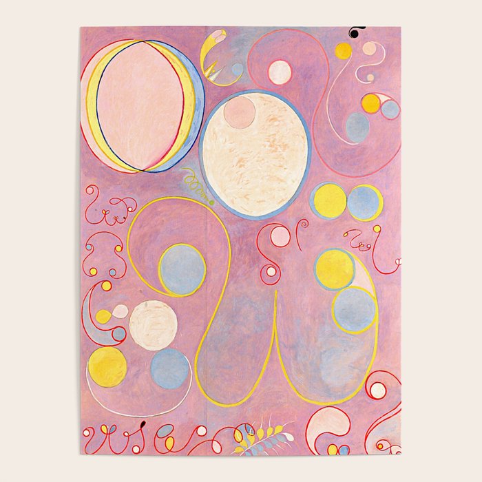 Hilma Af Klint "The Ten Largest, No. 08, Adulthood, Group Iv" Poster