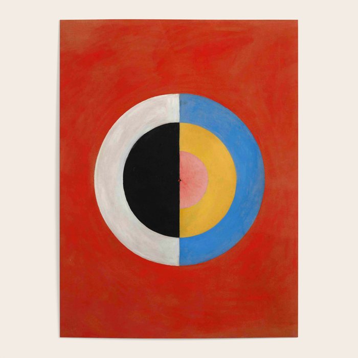 Hilma Af Klint "The Swan, No. 17, Group Ix-Suw" Poster