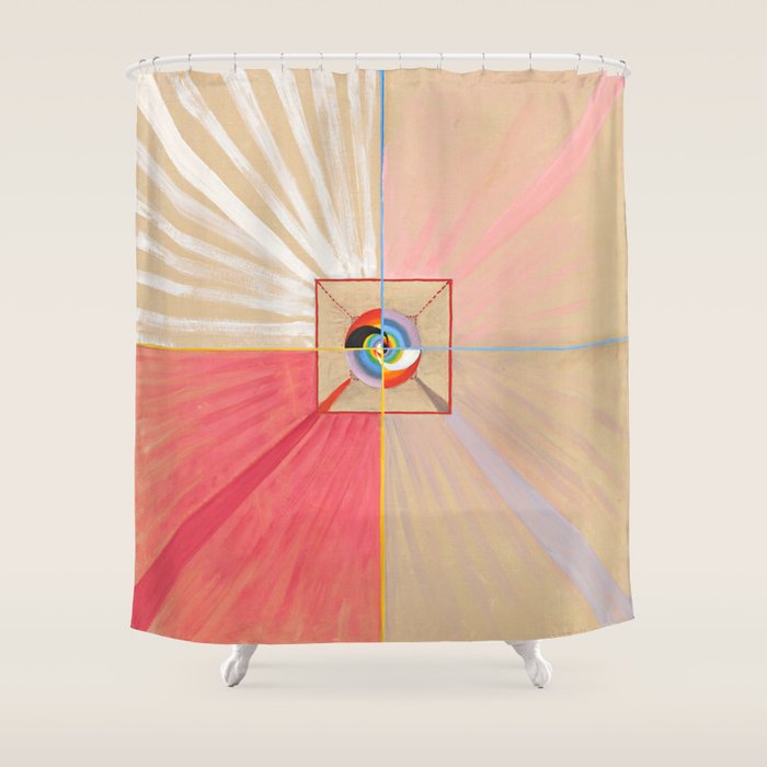 Hilma Af Klint "The Swan, No. 11, Group Ix-Suw" Shower Curtain