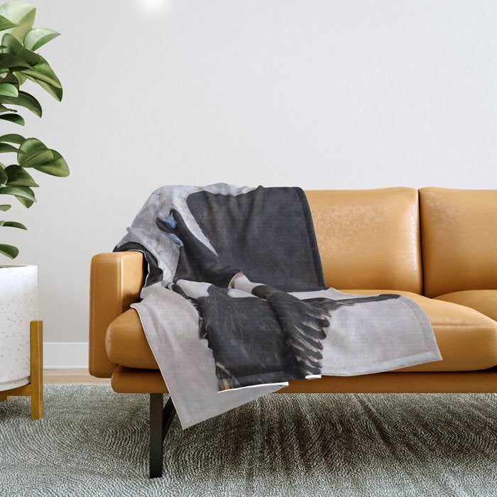 Hilma Af Klint "The Swan, No. 01, Group Ix-Suw" Throw Blanket