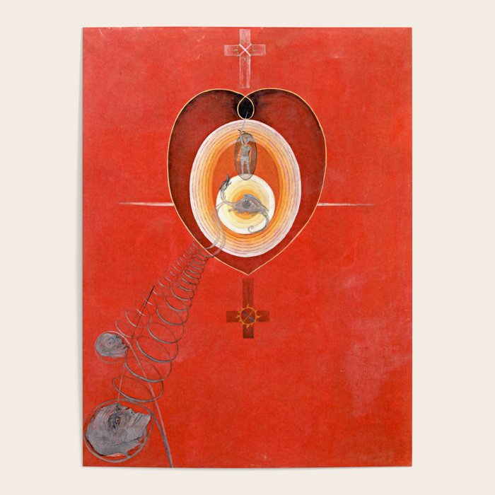 Hilma Af Klint "The Dove, No. 08, Group Ix-Uw, No. 32" Poster