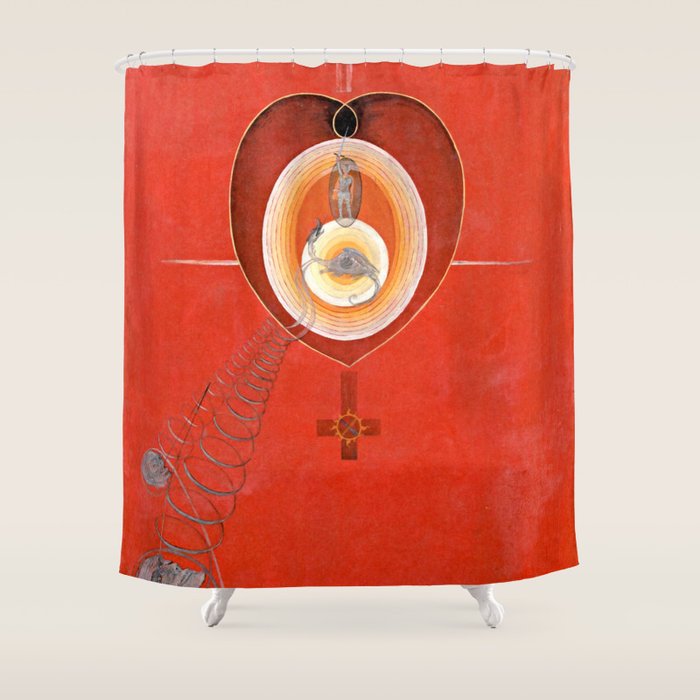 Hilma Af Klint "The Dove, No. 08, Group Ix-Uw, No. 32" Shower Curtain