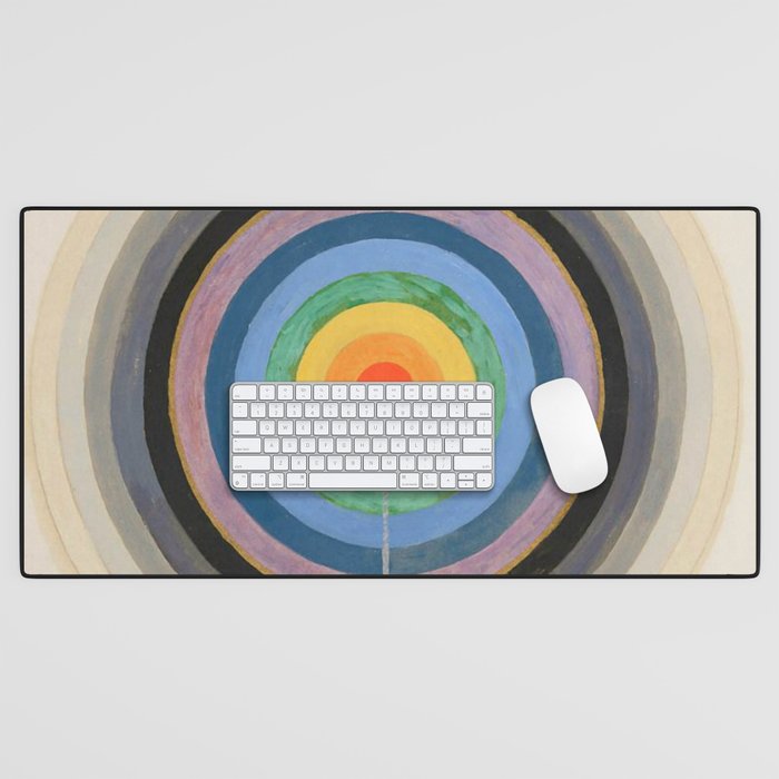 Hilma Af Klint "Series Viii. Picture Of The Starting Point (1920)" Desk Mat