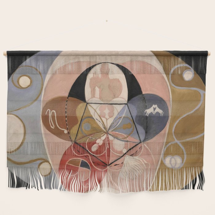 Hilma Af Klint "Evolution, No. 14, Group Vi" Wall Hanging