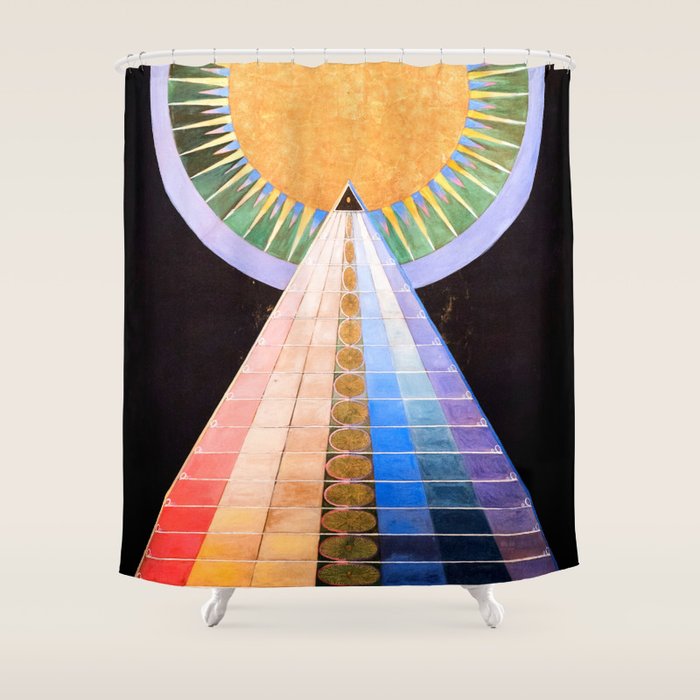 Hilma Af Klint "Altarpiece No. 1" Shower Curtain