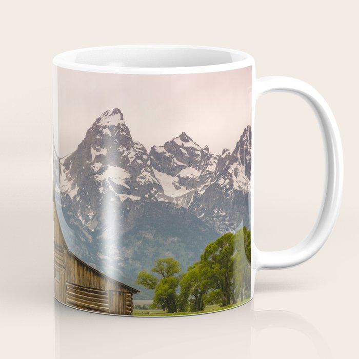 Grand Teton National Park Adventure Barn - Landscape Photography Coffee Mug