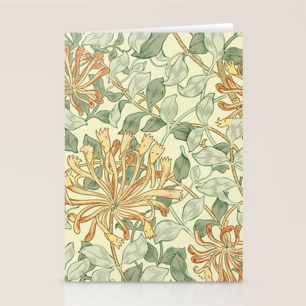 William Morris "Honeysuckle" 3. Stationery Card