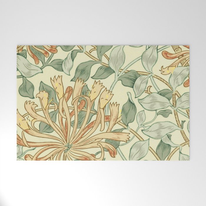William Morris "Honeysuckle" 3. Welcome Mat