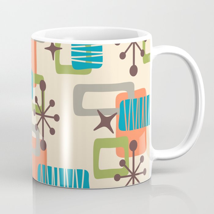Mid Century Modern Atomic Decoration 243 Kitsch Coffee Mug