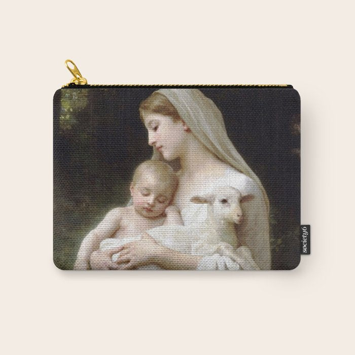 William-Adolphe Bouguereau "L'Innocence (Innocence)"(1893) Carry All Pouch