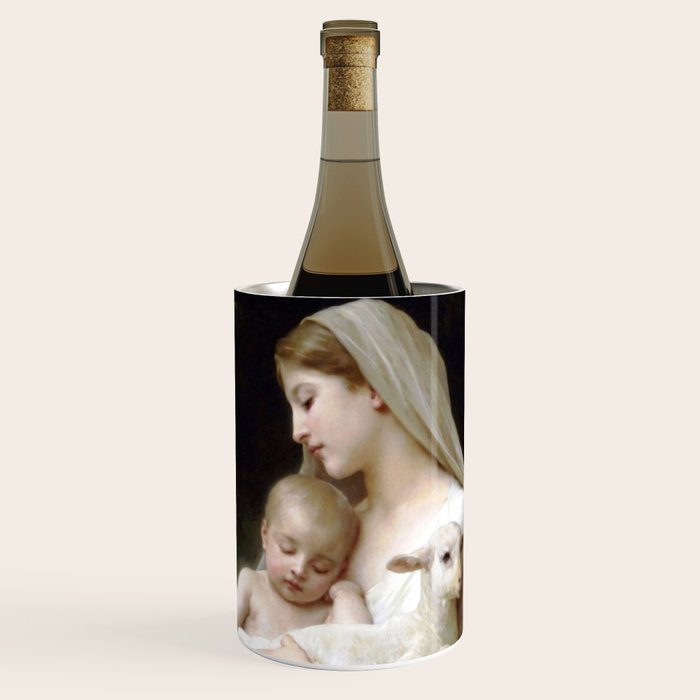 William-Adolphe Bouguereau "L'Innocence (Innocence)"(1893) Wine Chiller