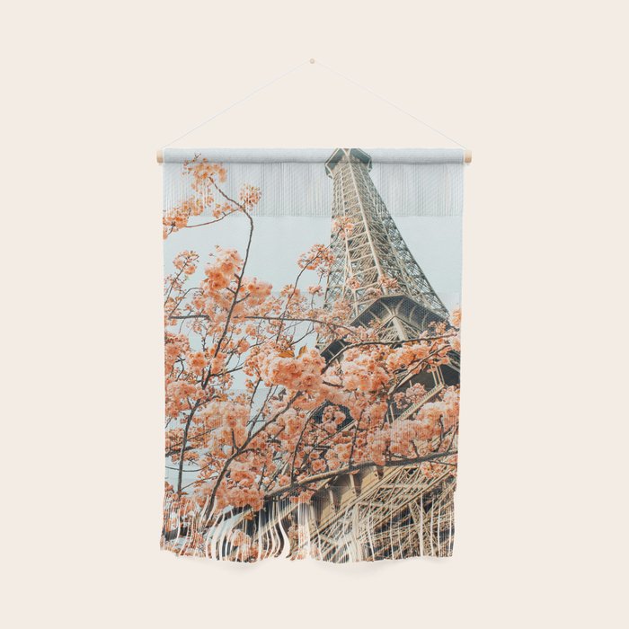 Paris In Spring | Travel Photography Eifel Tower | Wonder Building Architecture Love Wall Hanging