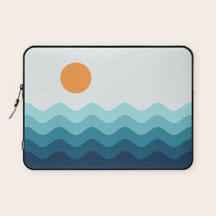 Abstract Landscape 14 Portrait Laptop Sleeve