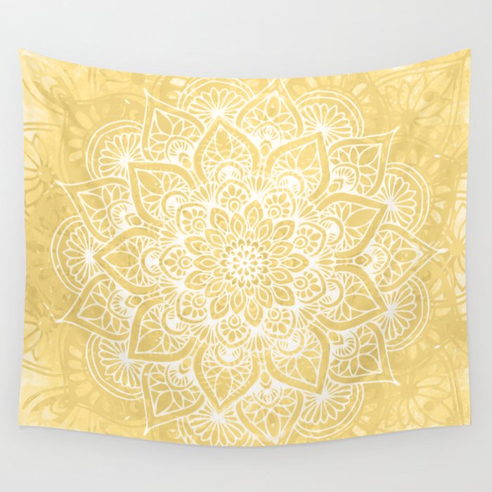 Mandala, Floral, Sun, Wall Art Boho Wall Tapestry