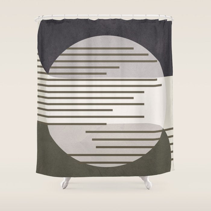 Abstract Geometric Art 50 Shower Curtain