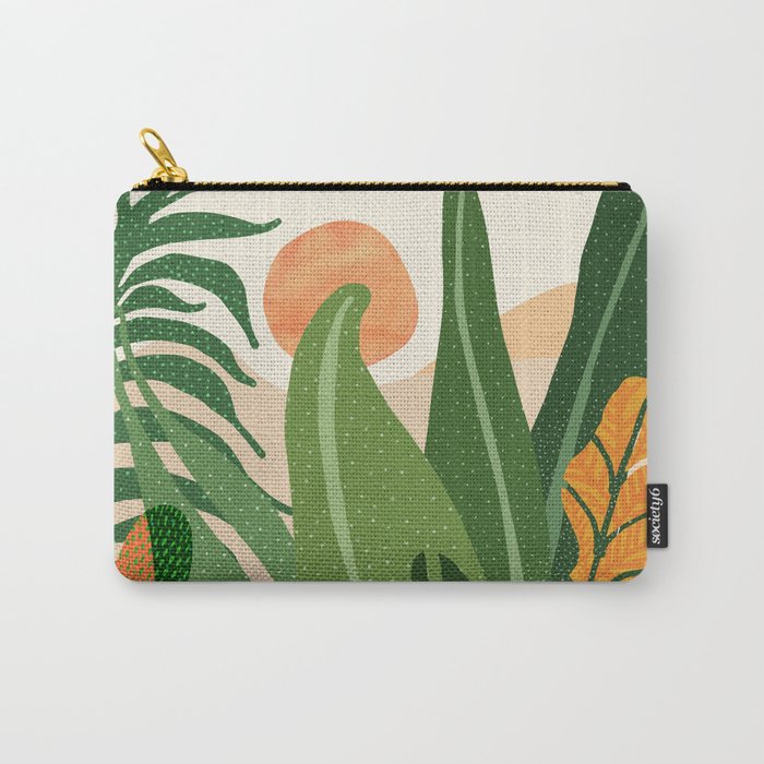 Desert Garden Sunset Landscape Carry All Pouch