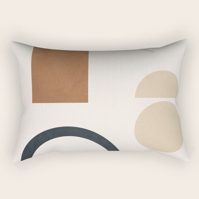 Geometric Modern Art 32 Rectangular Pillow