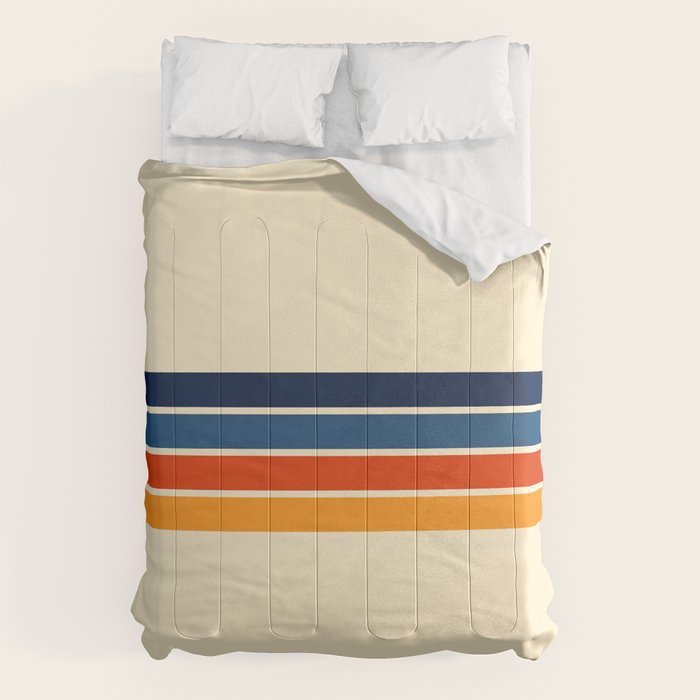 Mitsunari - Classic Retro Stripes Comforter