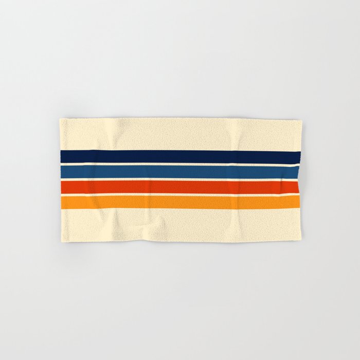 Mitsunari - Classic Retro Stripes Bath Towel
