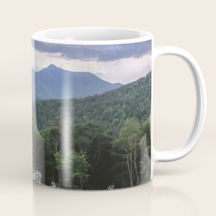 Smoky Mountain Wildflower Adventure - Nature Photography Coffee Mug