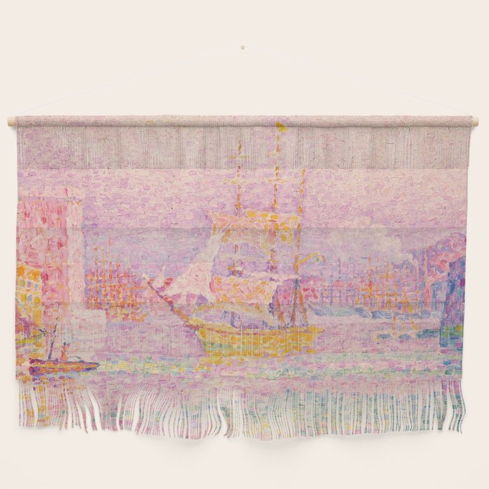 Paul Signac "Harbour At Marseilles" Wall Hanging