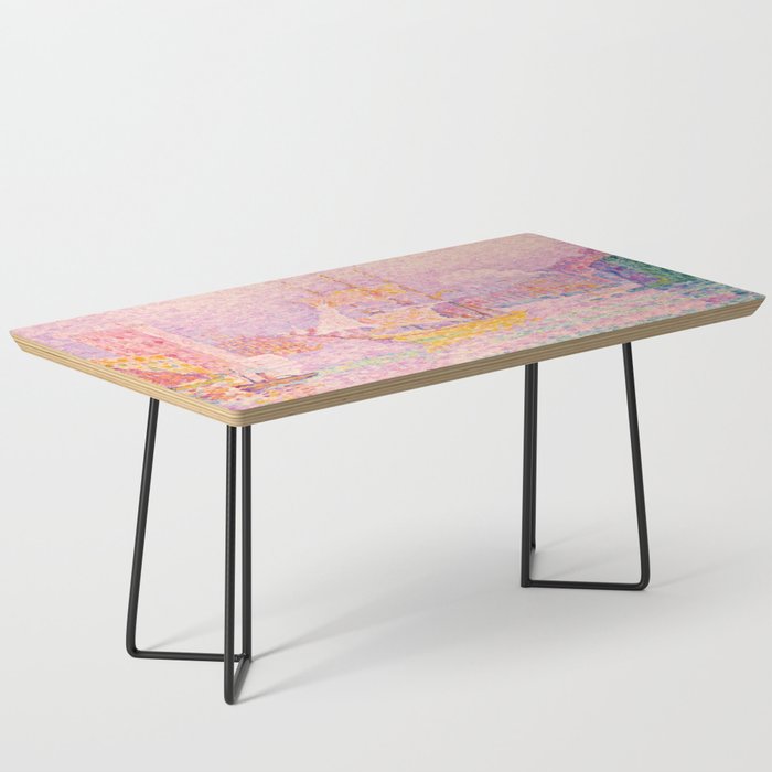 Paul Signac "Harbour At Marseilles" Coffee Table