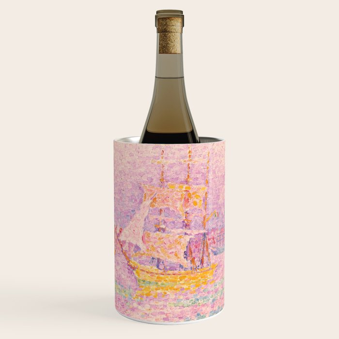 Paul Signac "Harbour At Marseilles" Wine Chiller