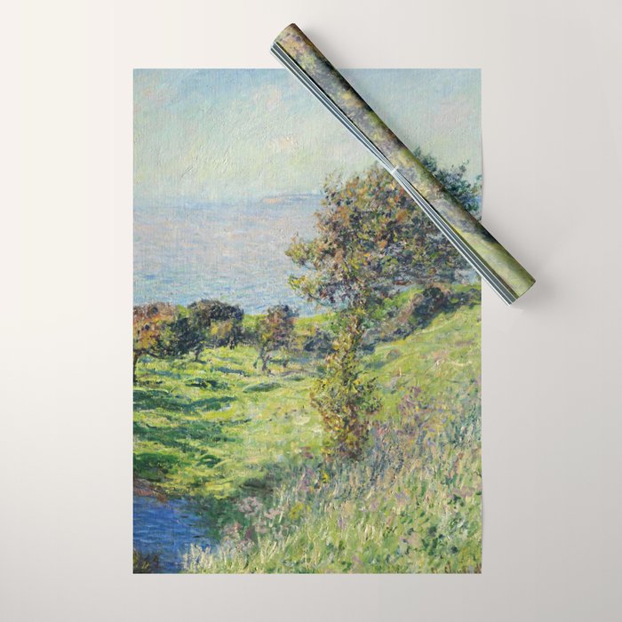 Claude Monet "Coup De Vent" Wrapping Paper