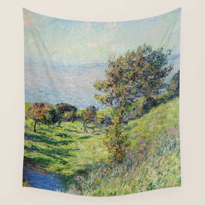 Claude Monet "Coup De Vent" Wall Tapestry