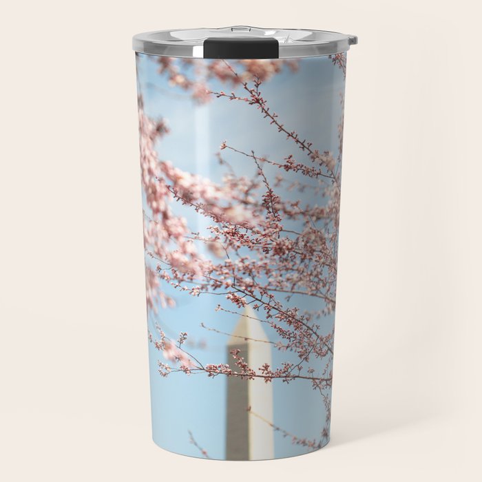 Washington Dc Cherry Blossoms Travel Mug