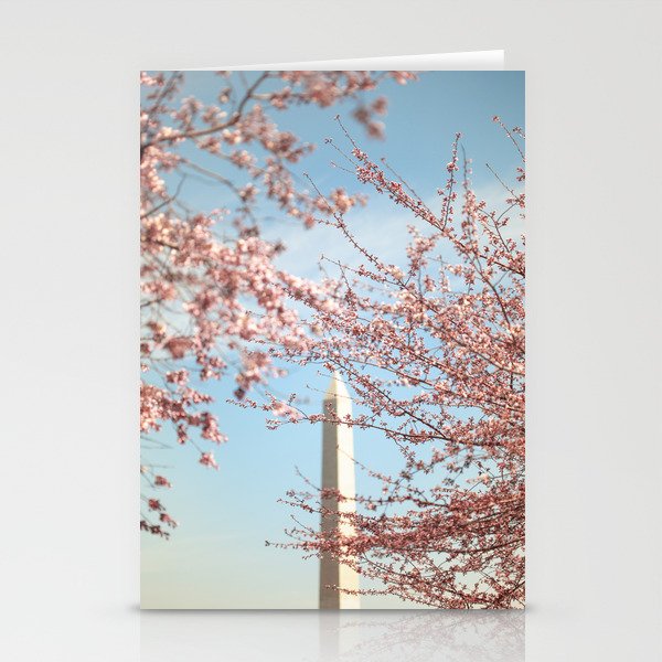 Washington Dc Cherry Blossoms Stationery Card