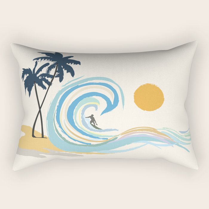 Minimalistic Summer Ii Rectangular Pillow