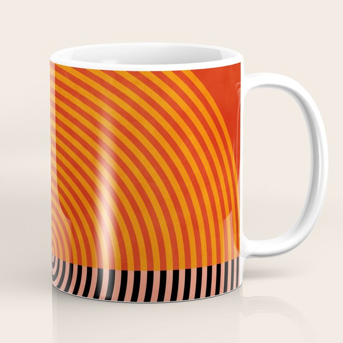 Lines And Shapes 1 Abstract Geometric Coffee Mug