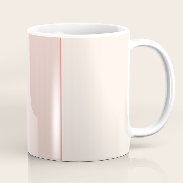 Subtle Spring Color Block - Soft Pink Coffee Mug