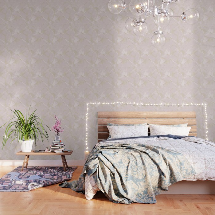 Elegant Modern Blush Pink Gold Pastel Marble Wallpaper