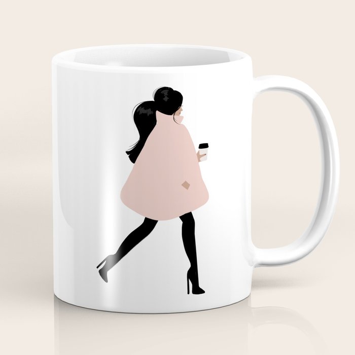 Bubble Coat Illustration By Sabina Fenn Coffee Mug