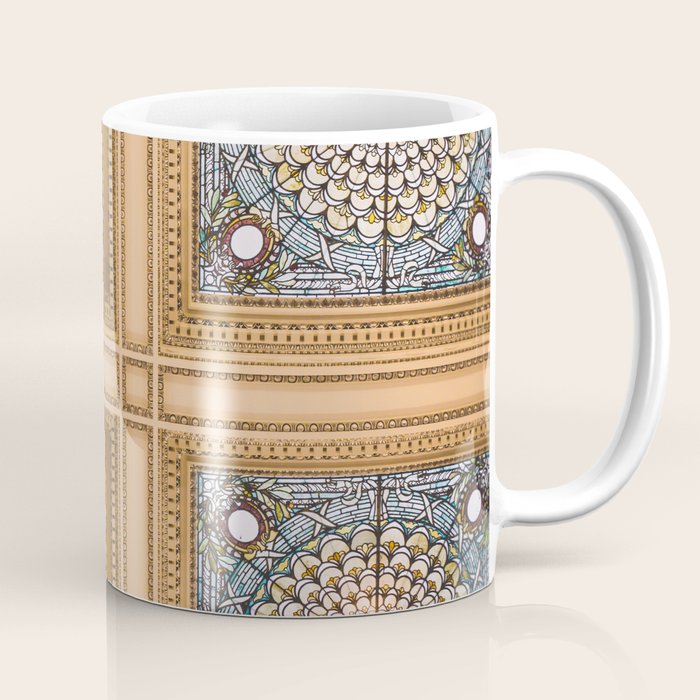 Teal X Gold X Washington Dc Architecture Coffee Mug