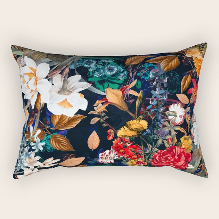 Exotic Garden - Night Xxii Rectangular Pillow