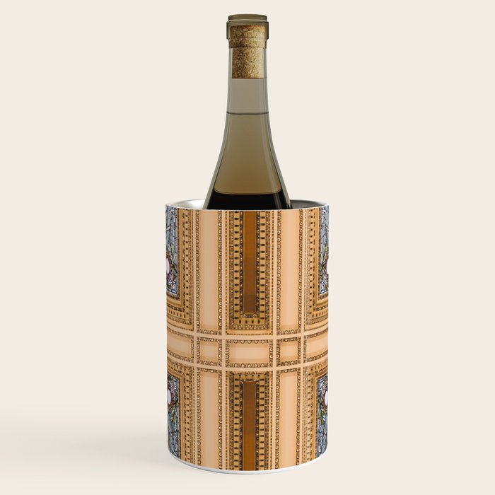 Teal X Gold X Washington Dc Architecture Wine Chiller