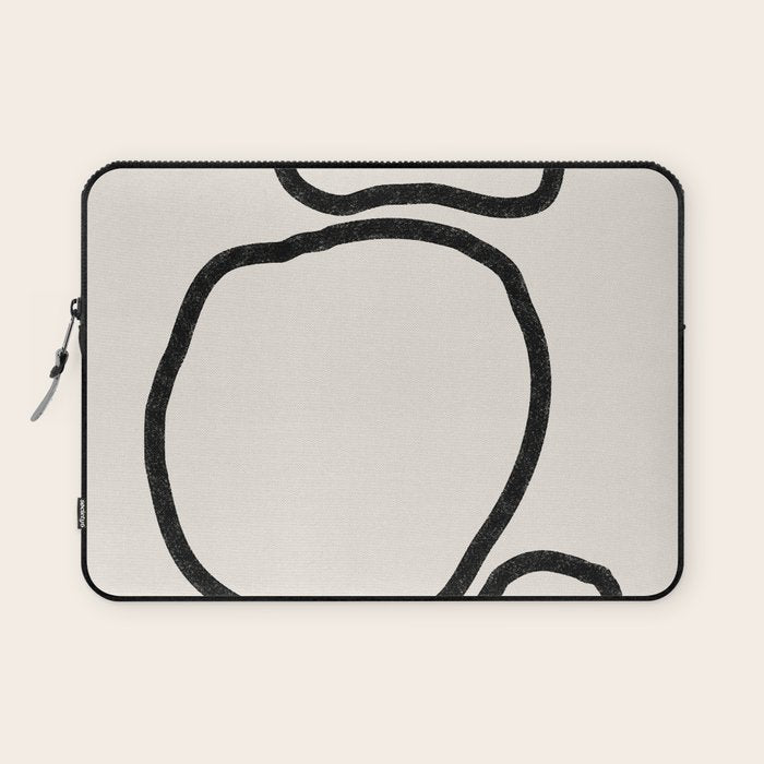 Abstract Stones, Minimalist Art Laptop Sleeve
