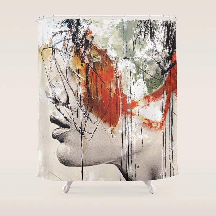 Abstract Deconstruction ... Shower Curtain