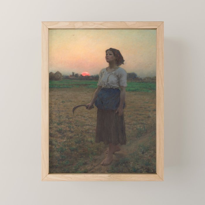 The Song Of The Lark, Jules Adolphe Breton, 1884 Mini Art Print