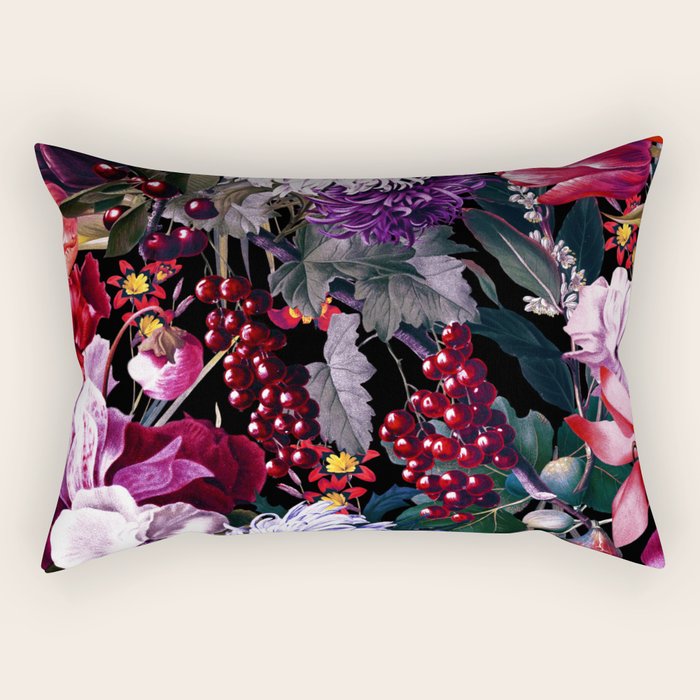 Exotic Garden - Night Xix Rectangular Pillow