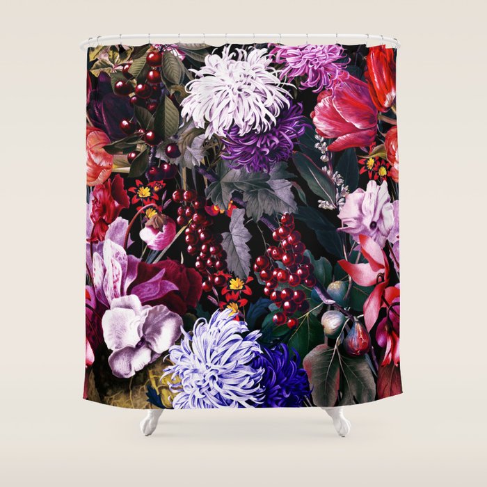 Exotic Garden - Night Xix Shower Curtain