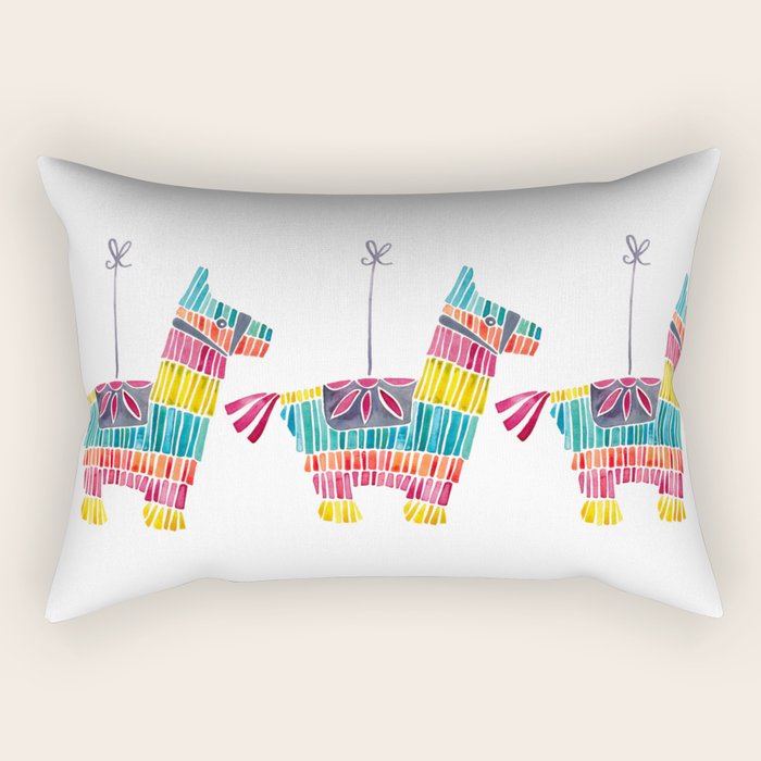Mexican Donkey PinìAta - Cmyk Palette Rectangular Pillow