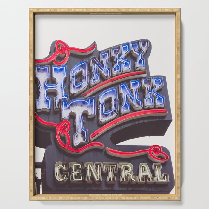 Honkytonk Central - Nashville Serving Tray
